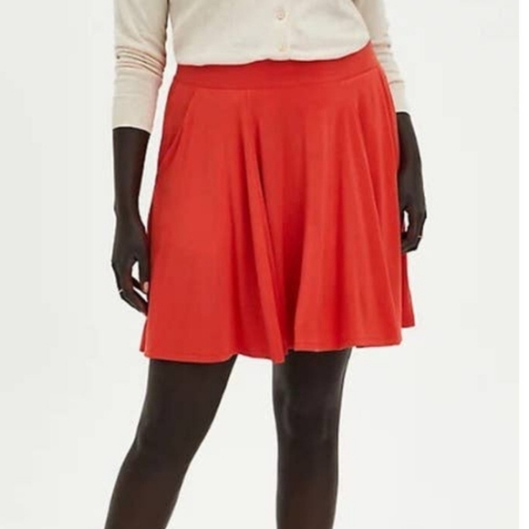 Torrid Super Soft Skater Mini Skirt 3x 22 24 - Picture 1 of 7